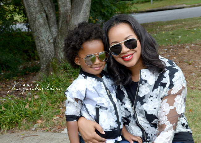 floral bomber mommy and me 4