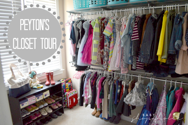 Peyton closet tour 1