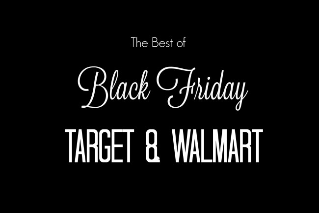 Target Walmart black friday
