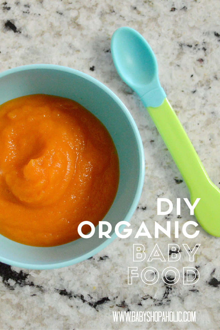 DIY organic baby food 1