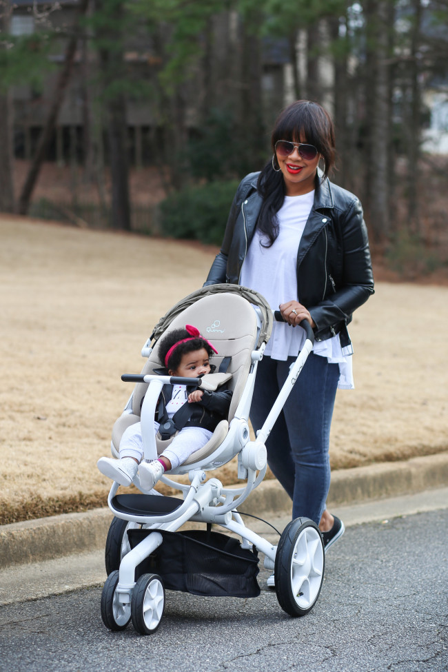 Hat + Boots // Quinny Moodd Stroller Review, cute & little