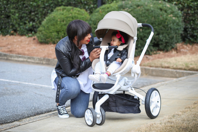 Hat + Boots // Quinny Moodd Stroller Review, cute & little