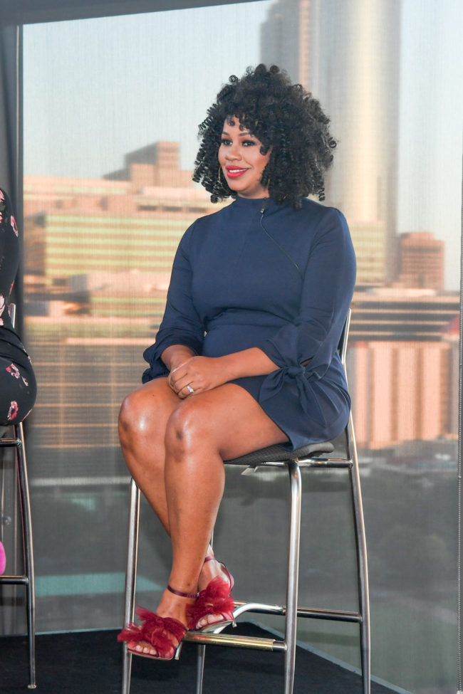 ATLANTA, GA - SEPTEMBER 15: Trina Small speaks at ESSENCE And Johnson & Johnson's Path To Power at Ventanas on September 15, 2016 in Atlanta, Georgia. (Photo by Paras Griffin/Getty Images for Essence)