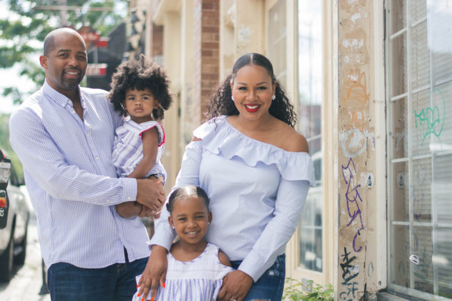 Coordinating shop family outfits