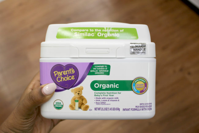 Parent's Choice Organic Formula