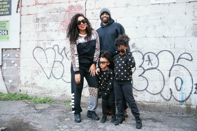 matching outfits for black family