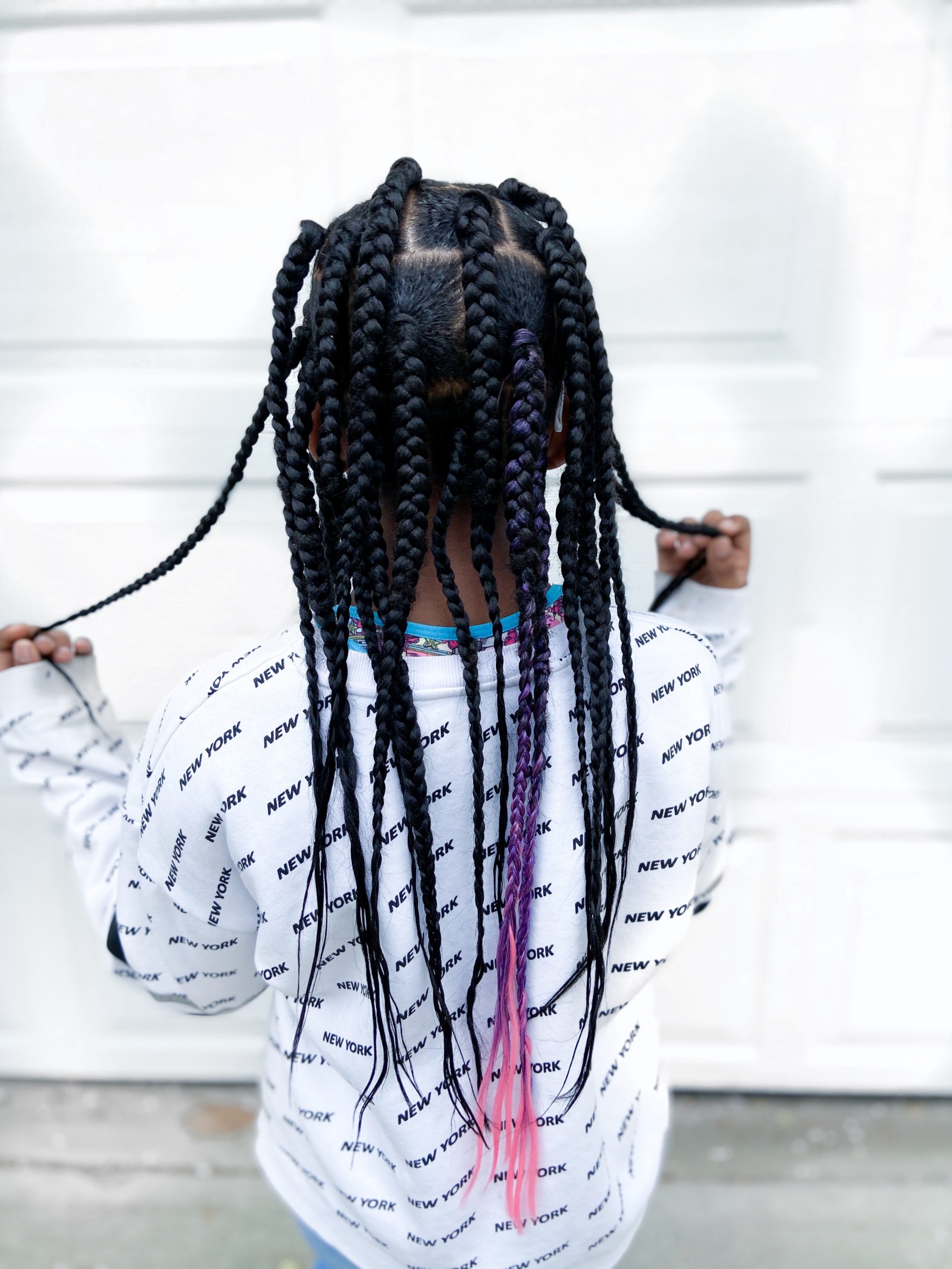 Easy Box Braids You Can Do Yourself {Video} - Hey Trina